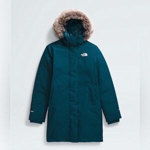 ISO — The North Face Women's Arctic Parka - Midnight Petrol. Size Large